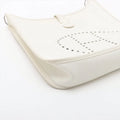 Hermès Evelyne 29/PM Veau Epsom White Silver Metal Fittings □L: 2008 by Bolt Boutique