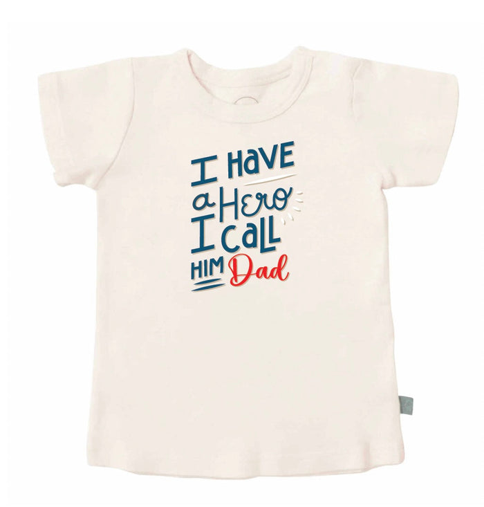 graphic tee | Hero Dad by Finn + Emma
