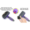 Hertzko Self Cleaning Slicker Brush by DailySale