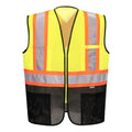Hi Vis Back Contrast Executive Vest by Armed American Supply