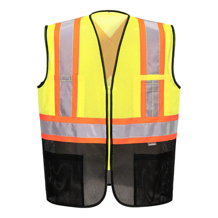 Hi Vis Back Contrast Executive Vest by Armed American Supply