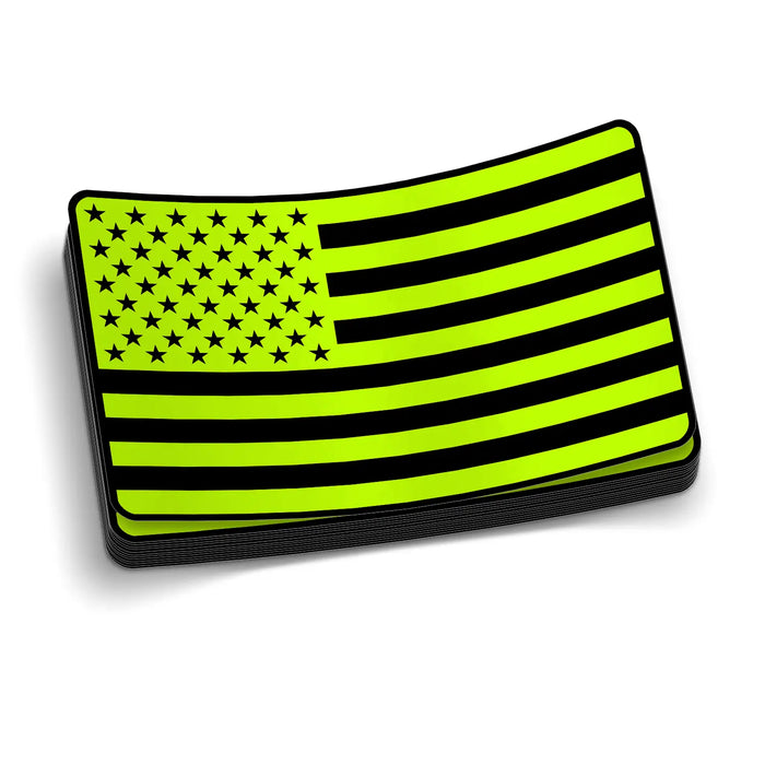 Hi Vis Flag - Hard Hat Decal by Armed American Supply