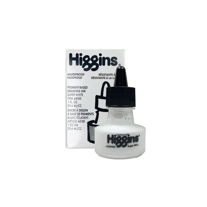 Higgins Drawing Ink--Super White 1oz by ShopSketchBox