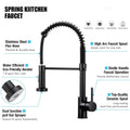 High Arc Spring Kitchen Sink Faucet by DailySale