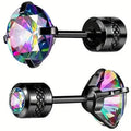 High-End Synthetic Zirconia Earrings by DailySale