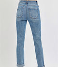 Haven High Rise Ankle Skinny Role Up Jeans by Boutique 23