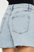 High Rise Crossover WB Shorts by Boutique 23