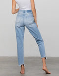 High Rise Premium Girlfriend Jeans - Medium by Boutique 23