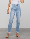 High Rise Premium Girlfriend Jeans - Medium by Boutique 23
