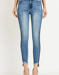 High Waist Skinny with Color Tape by Boutique 23