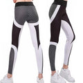 High-Waisted Honeycomb Design Ruched Workouts Fitness Yoga Gym Leggings Pants by DailySale