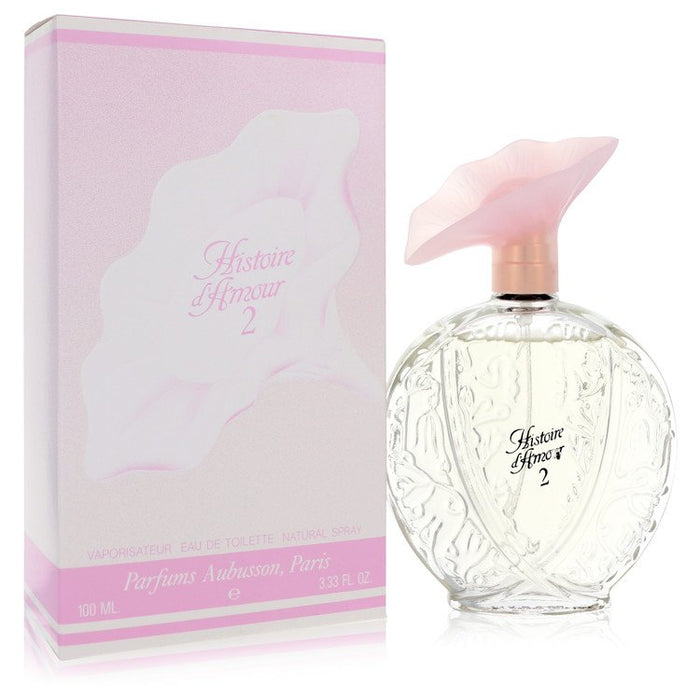 Histoire D'Amour 2 by Aubusson Eau De Toilette Spray 3.33 oz for Women by Avera Group