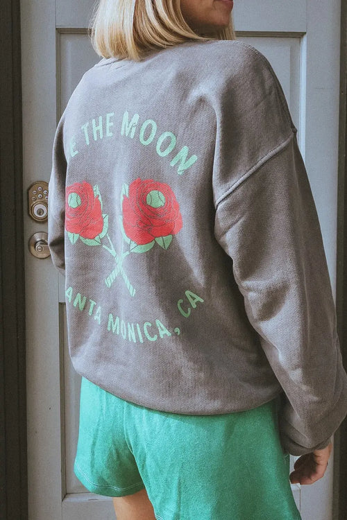 Hit Every Rose Crewneck Sweatshirt by Ace The Moon