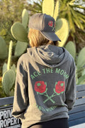 Hit Every Rose Hoodie by Ace The Moon