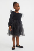 H&M Chenille and Tulle Dress, Size 7–8 by Vanessa Jane