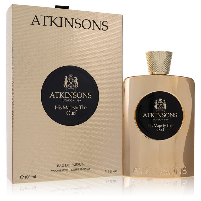 His Majesty The Oud by Atkinsons Eau De Parfum Spray 3.3 oz for Men by Avera Group