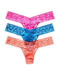 Hanky Panky Boxed Lace Low Rise Thong Set - Pack of 3 by Vanessa Jane