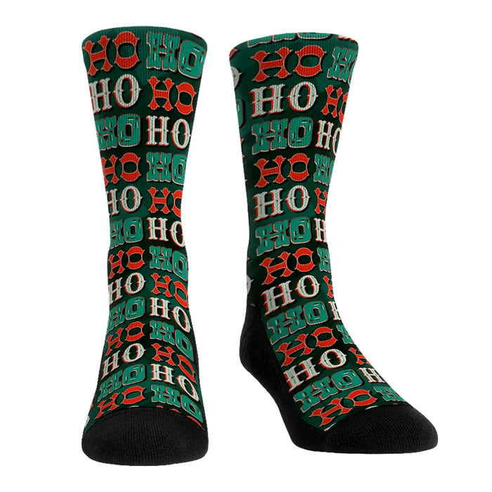 Ho Ho Ho Pattern by Rock 'Em Socks