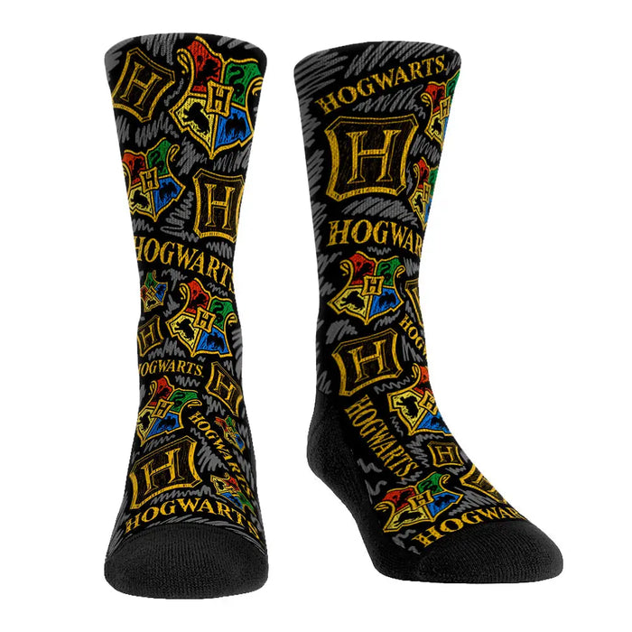 Hogwarts - Logo Sketch by Rock 'Em Socks