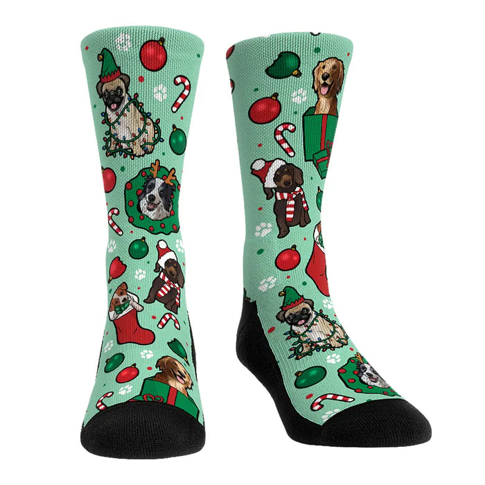 Holiday Dogs - All-Over by Rock 'Em Socks