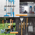 Holikme Mop Broom Holder Wall Mount Metal Pantry Organization by DailySale