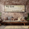 Holy Spirit You Are Welcome Here Sign VI by Tailored Canvases