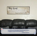 Holy Spirit You Are Welcome Here Sign VI by Tailored Canvases