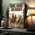 Home, Hearts, And Horses Western Sayings For Signs by Tailored Canvases