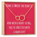 Home Necklace, Multiple Styles Necklace by Dear Ava