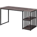 Home Office Computer Desk with 2 Open Storage Shelves by DailySale