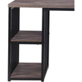 Home Office Computer Desk with 2 Open Storage Shelves by DailySale