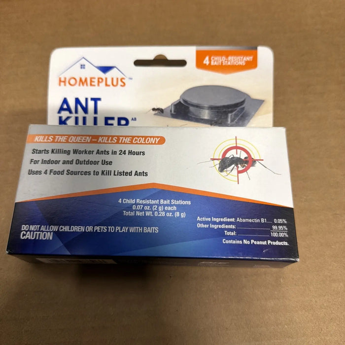 Home Plus Ant Killer, 4 Child-Resistant Bait Stations by Price Is Right Miami