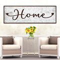 Home Sign II by Tailored Canvases