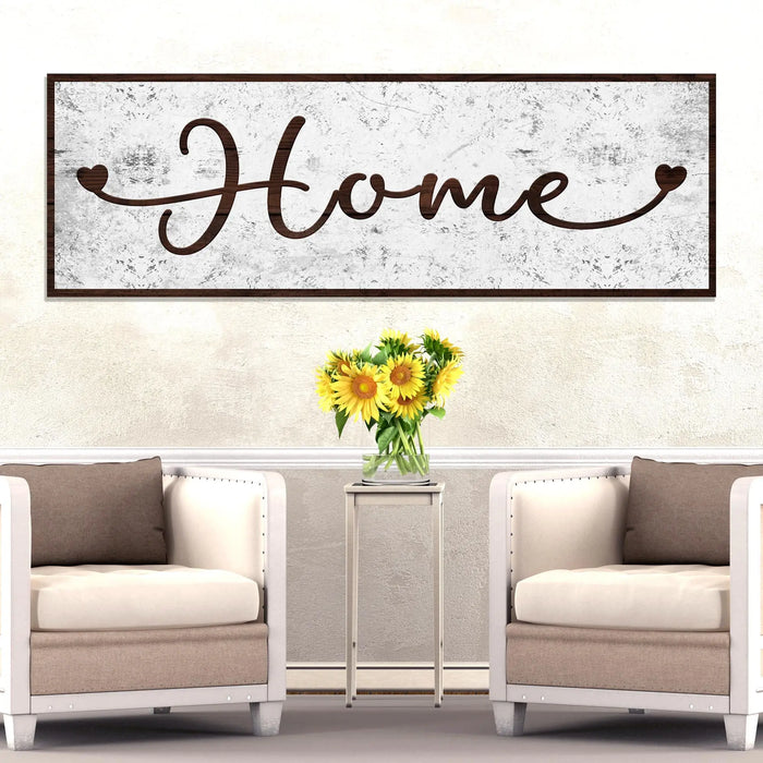 Home Sign II by Tailored Canvases