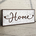 Home Sign II by Tailored Canvases