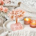 Home Sweet Home - Feng Shui Rose Quartz Tree by Conscious Items