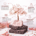Home Sweet Home - Feng Shui Rose Quartz Tree by Conscious Items