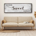Home Sweet Home Grunge Sign by Tailored Canvases