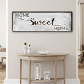 Home Sweet Home Grunge Sign by Tailored Canvases
