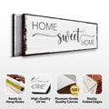 Home Sweet Home Sign III by Tailored Canvases