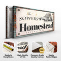 Homestead Sign III by Tailored Canvases