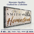 Homestead Sign IV by Tailored Canvases