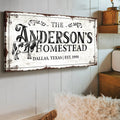 Homestead Sign IX by Tailored Canvases
