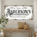 Homestead Sign IX by Tailored Canvases