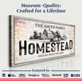 Homestead Sign VIII by Tailored Canvases