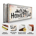 Homestead Sign VIII by Tailored Canvases
