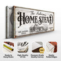 Homestead Sign X by Tailored Canvases