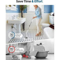 Homitt Cordless Electric Spin Scrubber with 4 Brush Heads & Extension Arm by DailySale