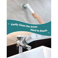 HOMITT Cordless Power Scrubber Electric with 3 Cleaning Brush Heads by DailySale