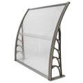 Hommoo 40"x 40" Polycarbonate Window Door Awning by DailySale